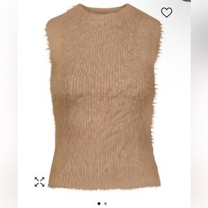 NWT Vero Moda Poilu SL O Neck Vest XS